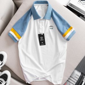 Áo polo nam P005 98WEAR - áo phông nam nữ chất thun cá sấu đồ hè thoáng mát co dãn .