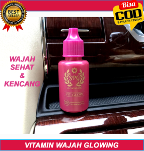 Vitamin Glowing Serum Pencerah Pemutih Pengencang Muka Wajah SPG / efektif mengangkat & mengencangkan wajah / glowing skin / cream spg official