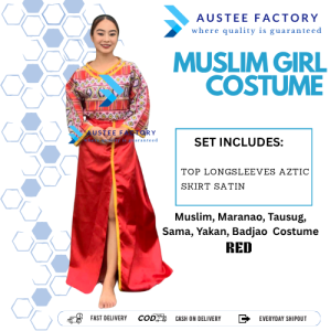 A2A  Muslim Girl Attire Mindanao Costume Set Traditional Mindanao Costume