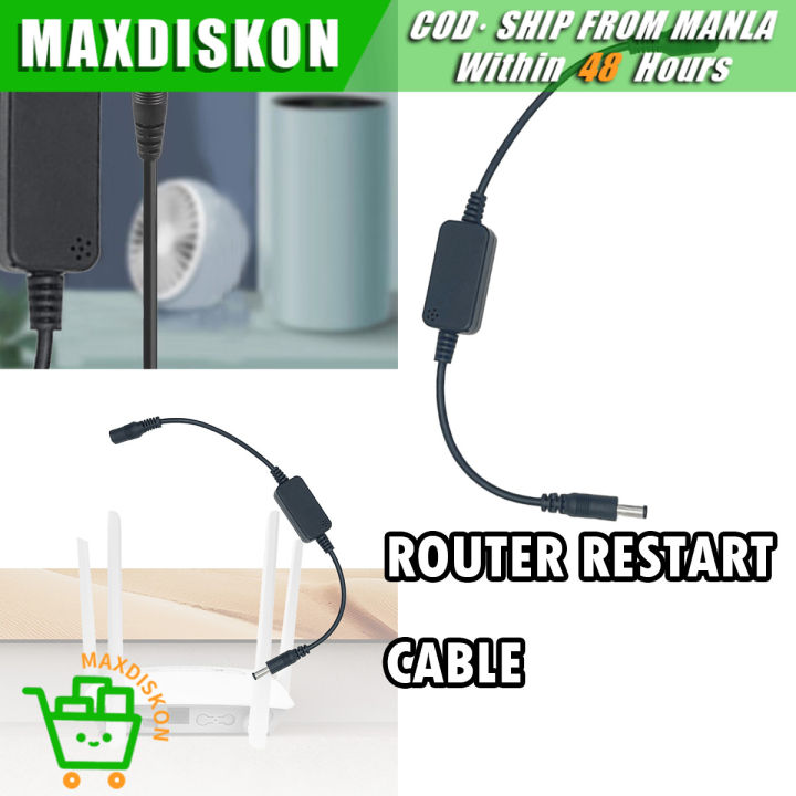 Cable for WiFi Router 24 Hour Timing Restart Automatic Power Off Reset ...