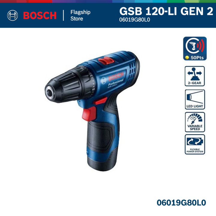 BOSCH GSR 120-LI Gen2 Professional Cordless Drill Driver