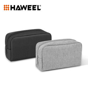 Tiện ích di động Túi lưu trữ mini kỹ thuật số Hộp đựng có dây kéo cho tai nghe Bộ sạc du lịch tại nhà Bộ sạc dự phòng Cáp dữ liệu Túi USB2026