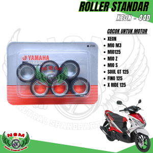 ROLLER SET 6 PCS MIO M3 / SOUL GT 125 / MIO S Z / FINO 125 / MIO GT 125 / XRIDE 125 / XEON RC