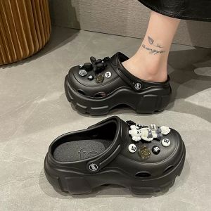 [Free Shipping] WomenS Thick-Soled Outdoor Summer Non-Slip Height-Increasing Closed-Toe Beach Sandals For Summer