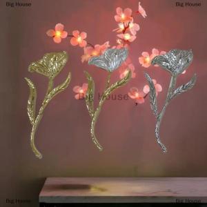 [COD] Big House เข็มกลัดดอกไม้ใบไม้โลหะขนาดใหญ่วินเทจสำหรับผู้หญิงชุดสูทแฟชั่นเกินจริงสำหรับผู้หญิงเครื่องประดับสำหรับงานเลี้ยงของขวัญ