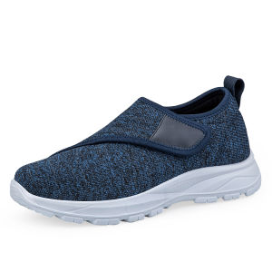 XueChur Elderly diabetes shoes suitable for wide feet gout edema thumb valgus light non slip walking shoes for men or women