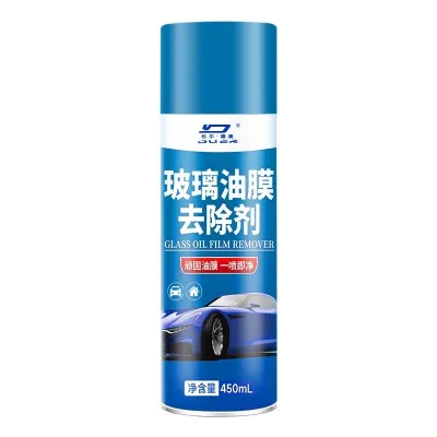 Car Windshield Glass Cleaner Foam Acid Rain Stain Oil Film Remover