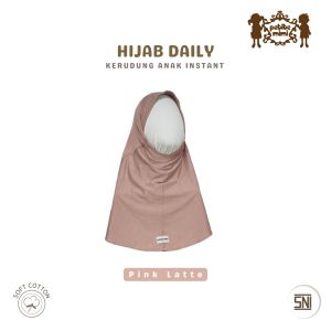 Petite Mimi Hijab sekolah Bergo Anak - Jilbab sekolah anak perempuan Bahan kaos Premium TK SD - Jilbab Kerudung Anak Sekolah Instan - Daily Hijab