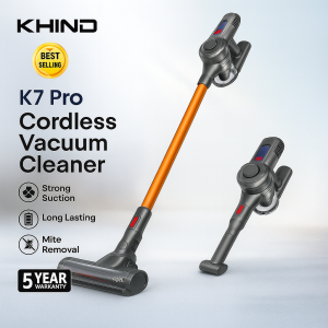 KHIND Anti Dust Mite Cordless Vacuum Cleaner Portable Vacuum Wireless Vacuum
