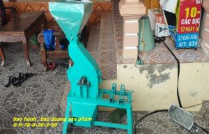 Khung máy nghiền bột sắn  ngô khoai  mini gia đình