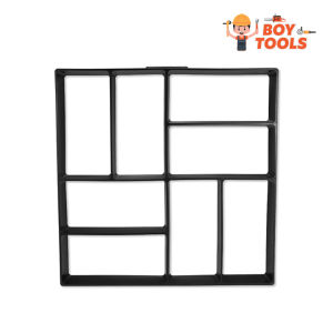 BOY TOOLS - DIY Bricks Garden Pavement Mold Walk Concrete Mould Molds Floor Road Stepping Pathway