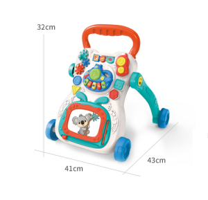 Baby walker for boy Roll over prevention Sit up walker Multi function stroller Learn to walk