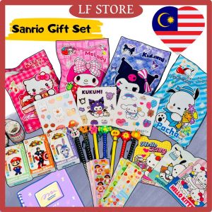 SET Sanrio Gift PACK/Party door Gift/goodies pack/BIRTHDAY/graduation/Gift For student/Student Reward Gift Cenderahati