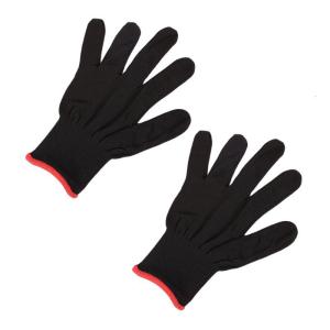 2Pcs Electric Acoustic Guitar Players Anti-slip Nylon Gloves Guitar Bass Glove Musical Instrument Practice Hand Cover