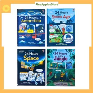 Sách Usborne 24 Hours 4 books nhập khẩu