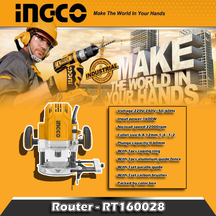 INGCO Router RT160028 | Lazada PH