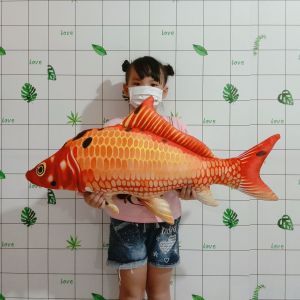 GẤU BÔNG CÁ CHÉP NHẬT CÁ KOI NHỒI BÔNG MỀM MỊN CAO CẤP