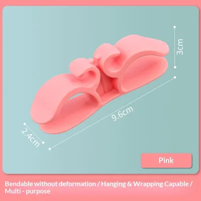 Bộ Kẹp giữ dây cáp bề mặt cong jjt biển để quản lý dây gọn gàng tại nhà