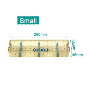 Plastic Endoscope Sterilization  Tray Case Endoscope Silica Gel Sterilization Tray Case2024