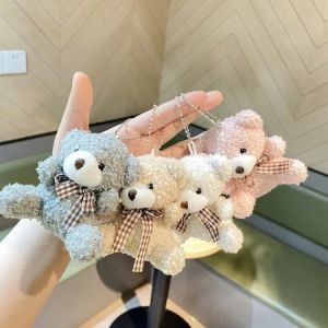 Aksesoris Gantungan Kunci Tas Bear And Rabbit Bag Keychain Gantungan Kecil Beruang Lucu Imut Keychain Boneka Doll