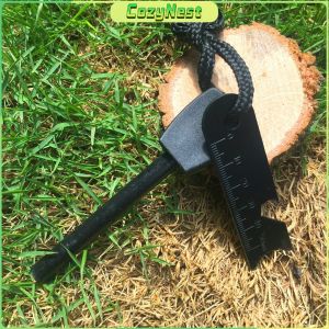 C.N. Drilled Flint Fire Starter Camping Tool for Your Hiking and Backpacking Gear