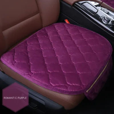 1PC Universal Comfortable Car Seat Cover With Storage Bag/ Simple Non-slip Breathable Car Front Cushion / Rebound Wearable Warm Car Soft Seat Pad Auto Interior Accessories