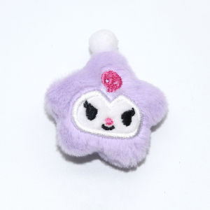 shoes charm cross charm Shoe Buckle Plush Star Cartoon Cute Shoes Accessories