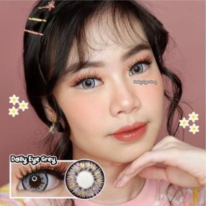 COD SOFTLENS MY DOLLY EYE GREY ORIGINAL BY PINKIN SOFTLENS DM 20.8MM NORMAL DAN MINUS TINGGI