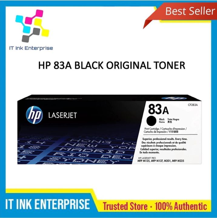 Hp 83a Black Original Laserjet Toner Cartridge Cf283a Lazada Ph