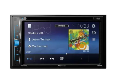 Pioneer AVH-A105DVD Double Din Head Unit
