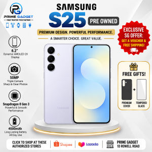Pre-Owned Samsung S25 Smartphone Warranty & Free Gift