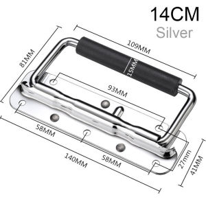 Handle Tanam Hardcase Aksesoris Handle Besi Pegangan Bobok Box