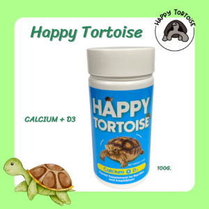 วิตามินแบบผงสำหรับสัตว์ Happy Tortoise Calcium+D3 / Multi Vitamin