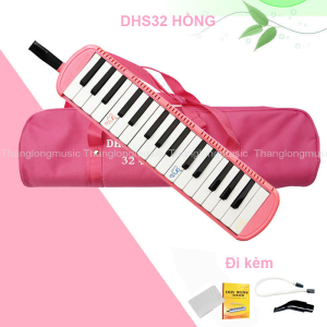 Kèn melodion DHS 32 phím kèn phím cho học sinh đầy đủ phụ kiện đi kèm