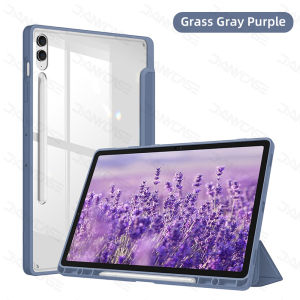 Tablet Case For Samsung Galaxy Tab S6 Lite 10.4inch For Samsung Tab S9 FE 10.9inch S10 Lite S10 FES7/S8/S9 11inchS7 Plus S8 Plus S9 Plus S9 FE+ S10 Plus S7 FE 12.4inch A7 Lite With Pencil Holder Transparent Back Cover