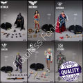 ZD TOYS FONDJOY SUPERMAN HARLEY QUINN WONDER WOMAN CYBORG JOKER BATMAN. 
