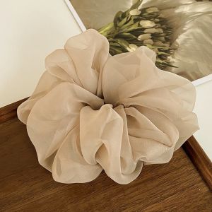 Dây Buộc Tóc Voan Lưới Thanh lịch Đơn Giản Sang Trọng