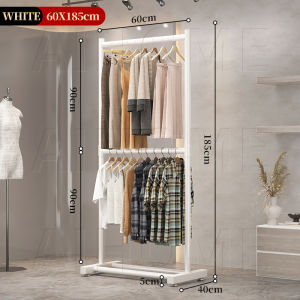 Clothes Rack Hanger Rack Drying Rack Double Layer Sampayan Stainless Hanger for Clothes Rack Stand