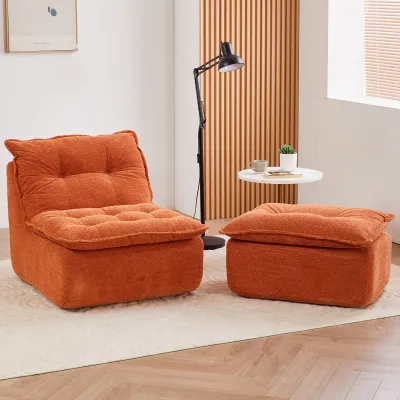 Idle Way Ghế Sofa Ghế lười Sofa đơn Đóng gói nén Sofa có tựa lưng Ghế thư giãn Ghế nghỉ ngơi Dành cho không gian nhỏ Đóng gói hút chân không Phòng ngủ Ban công