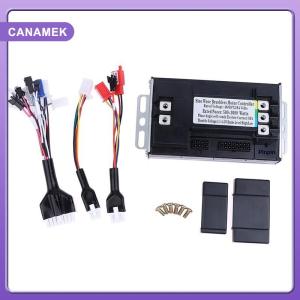 【CANAMEK】 Three Mode Sine Wave Controller 48V 60V 64V 72V 500W 3000W 1500W E-bike Brushless Moter DC Controller 50A For E-scooter