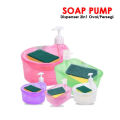 Tepat Sabun Cuci Piring DIY Viral + GRATIS Spons / Wadah Sunlight Model Bulat. 