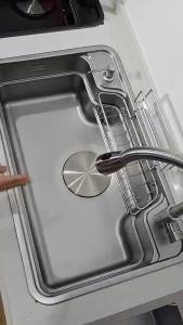 [SG Seller]SUS304 stainless steel sink multi-function dish sink 3D embossed Japanese sink