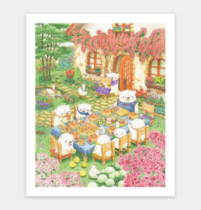 Pintoo Jigsaw Puzzle 500 pcs H2922: ちっぷ - Pancake Party