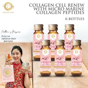 6 x 50g Collagen Cell Renew Drink with Micro Marine Collagen Peptides ★ Youthful Skin & Radiance ★