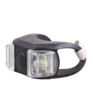 Waterproof Bicycle Tail Light Double LED Bike Rear Light Frog Shape Safety Warning Lamp Night Riding Cycling Accessories