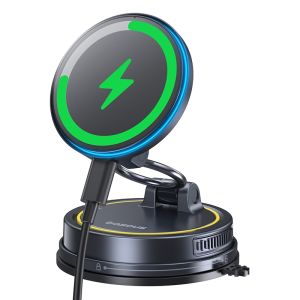 PrimeTrip VC2 Flex Magnetic Car Mount Suction Cup Version 20N Powerful Magnets&Flexible Adjustment