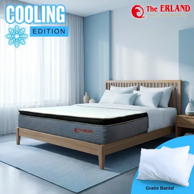 Kasur The Erland Cooling Mattress in box Spring Pocket