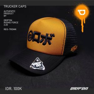DRIPON Topi Pria Original Distro Dloozy Trucker Jaring Dewasa Official DROTR-HMH