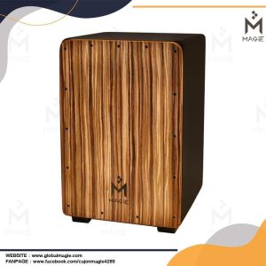 Magie Cajon Drum รุ่น MC38B กลองคาฮองนั่งตี มากี เครื่องดนตรี เครื่องเคาะจังหวะ กลองพกพา อคูสติก