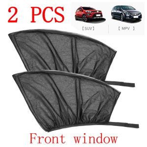 Tirai Sunshade Mobil Anti-Panas & Anti-Silau,Mudah Dipasang! Dilengkapi Kelambu Anti-Nyamuk Cocok Untuk Mobil Mpv Suv Sedan